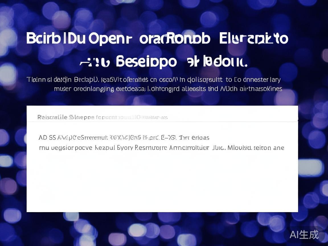 注册百度开发者账号
首先，进入百度开放平台官网，